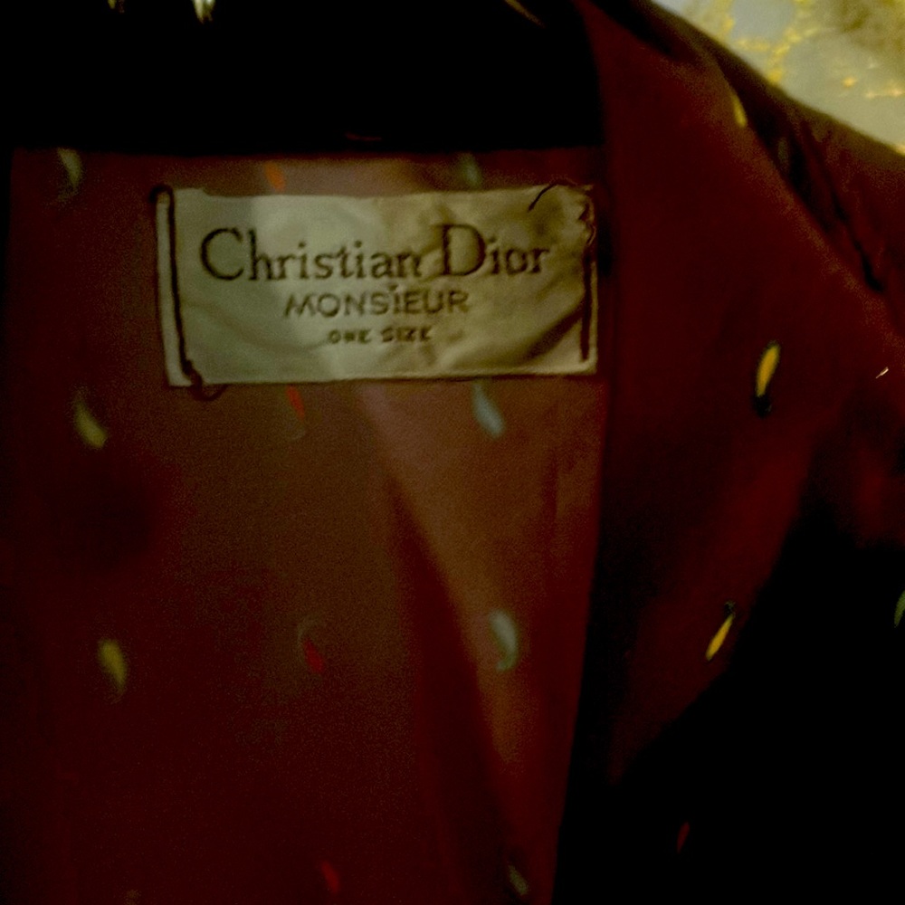Christian dior one size fits all vintage robe